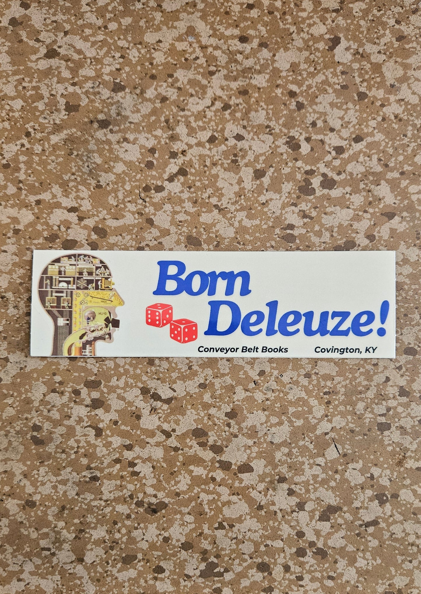 Born Deleuze Sticker