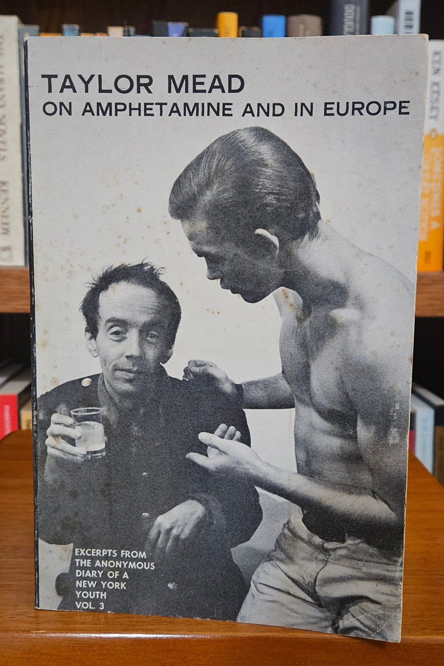 Taylor Mead - On Amphetamine and In Europe (Signed)