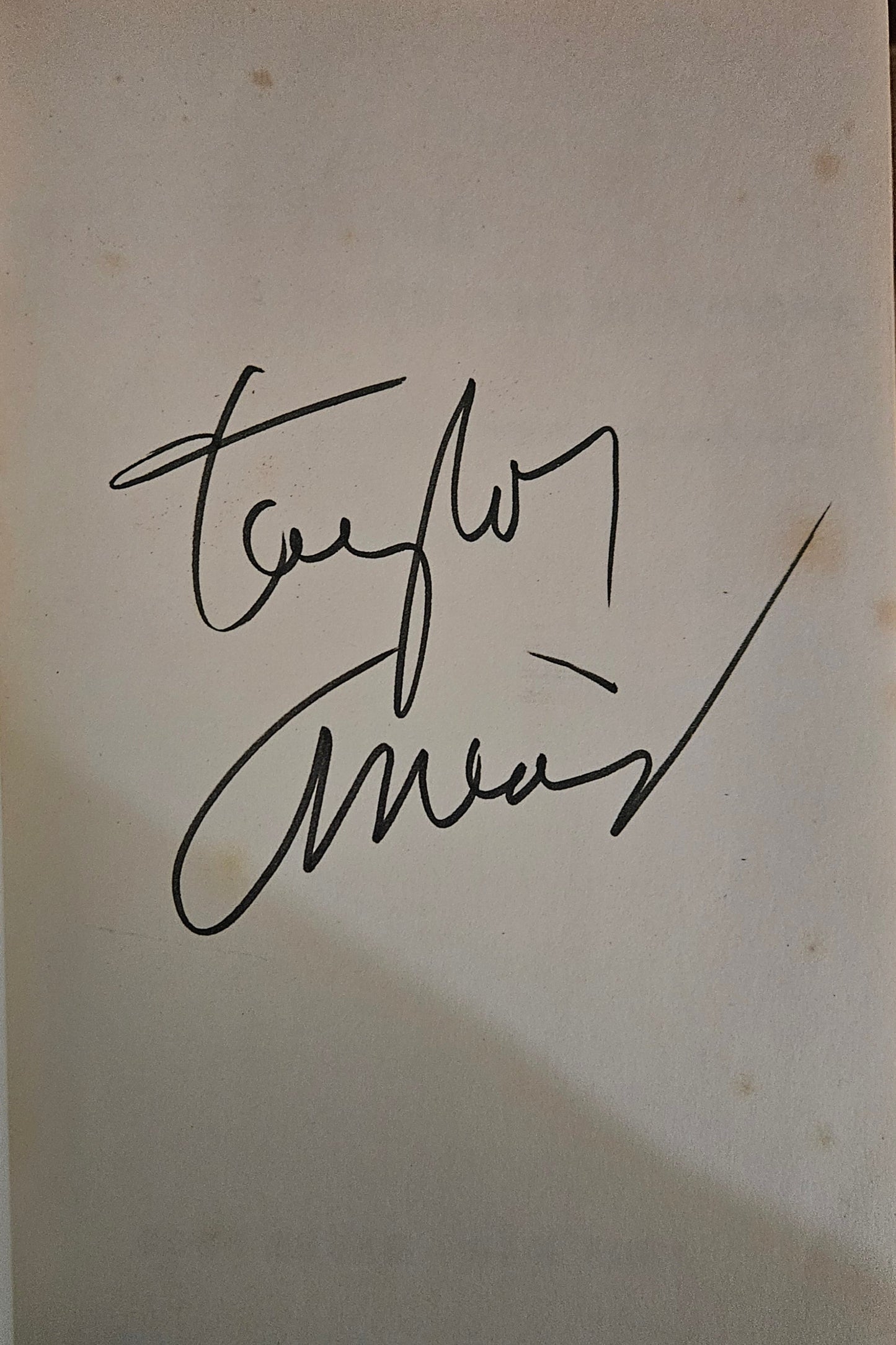 Taylor Mead - On Amphetamine and In Europe (Signed)