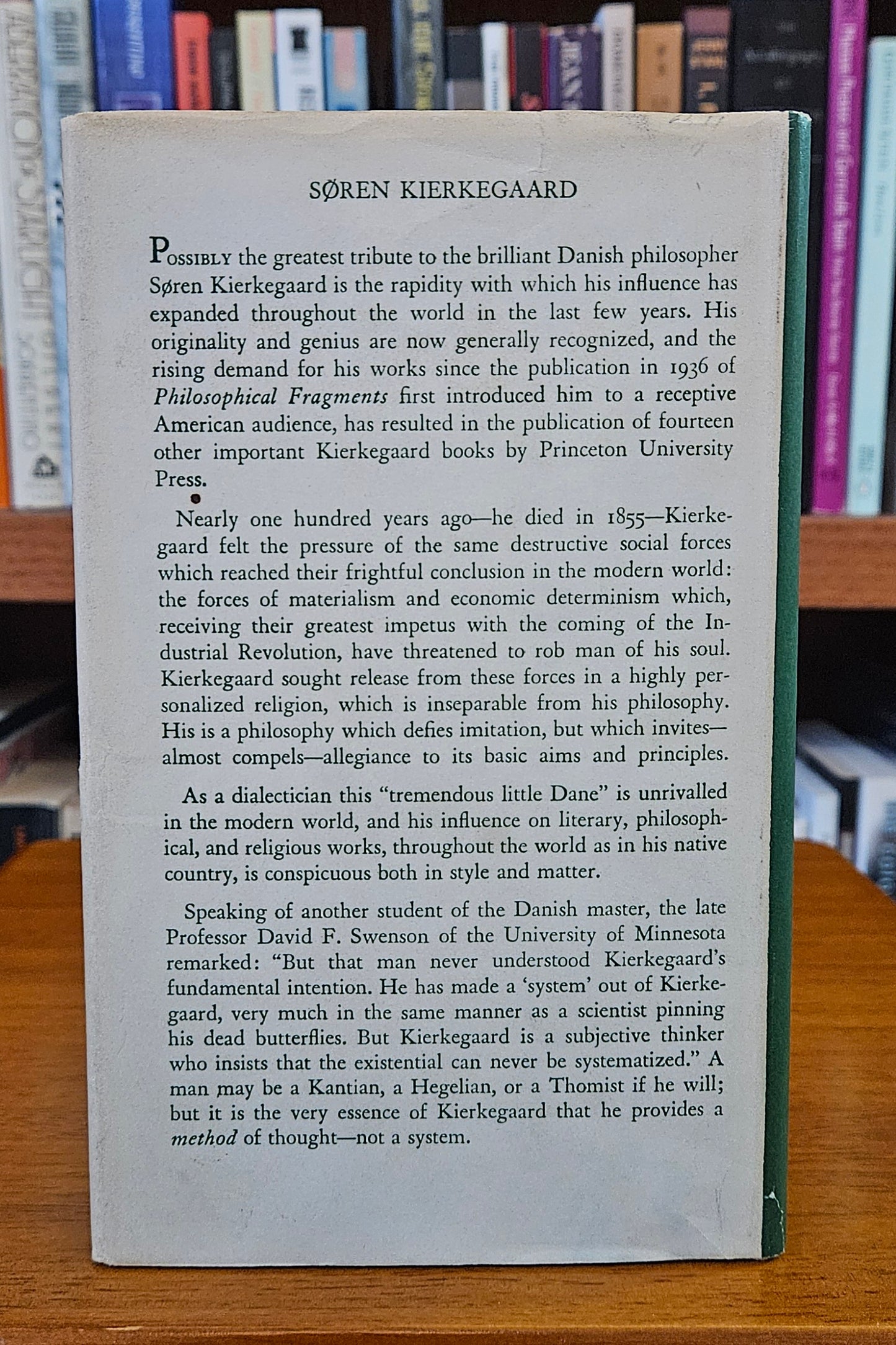 Soren Kierkegaard - The Sickness Unto Death