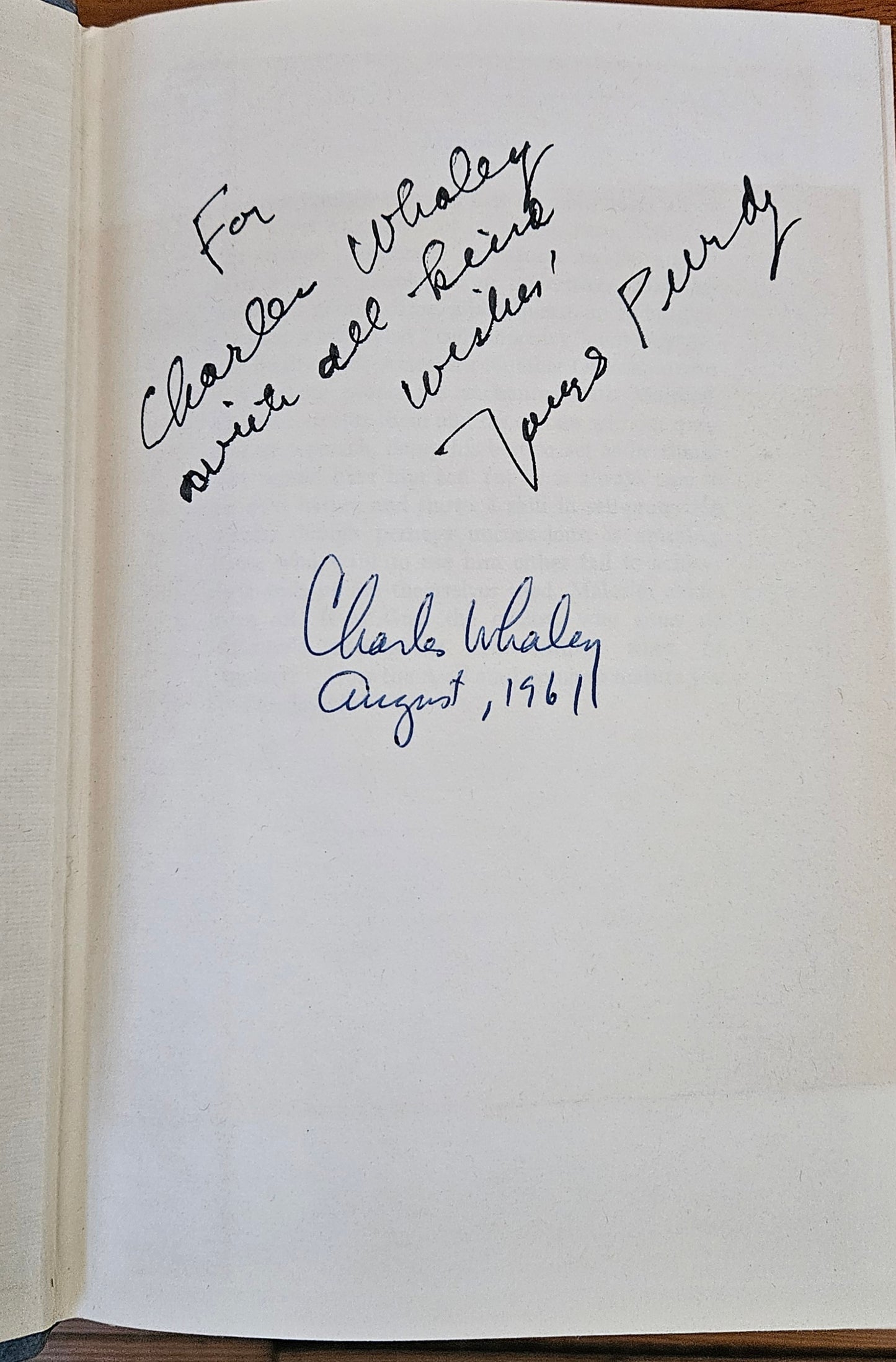 James Purdy - Malcolm (signed)