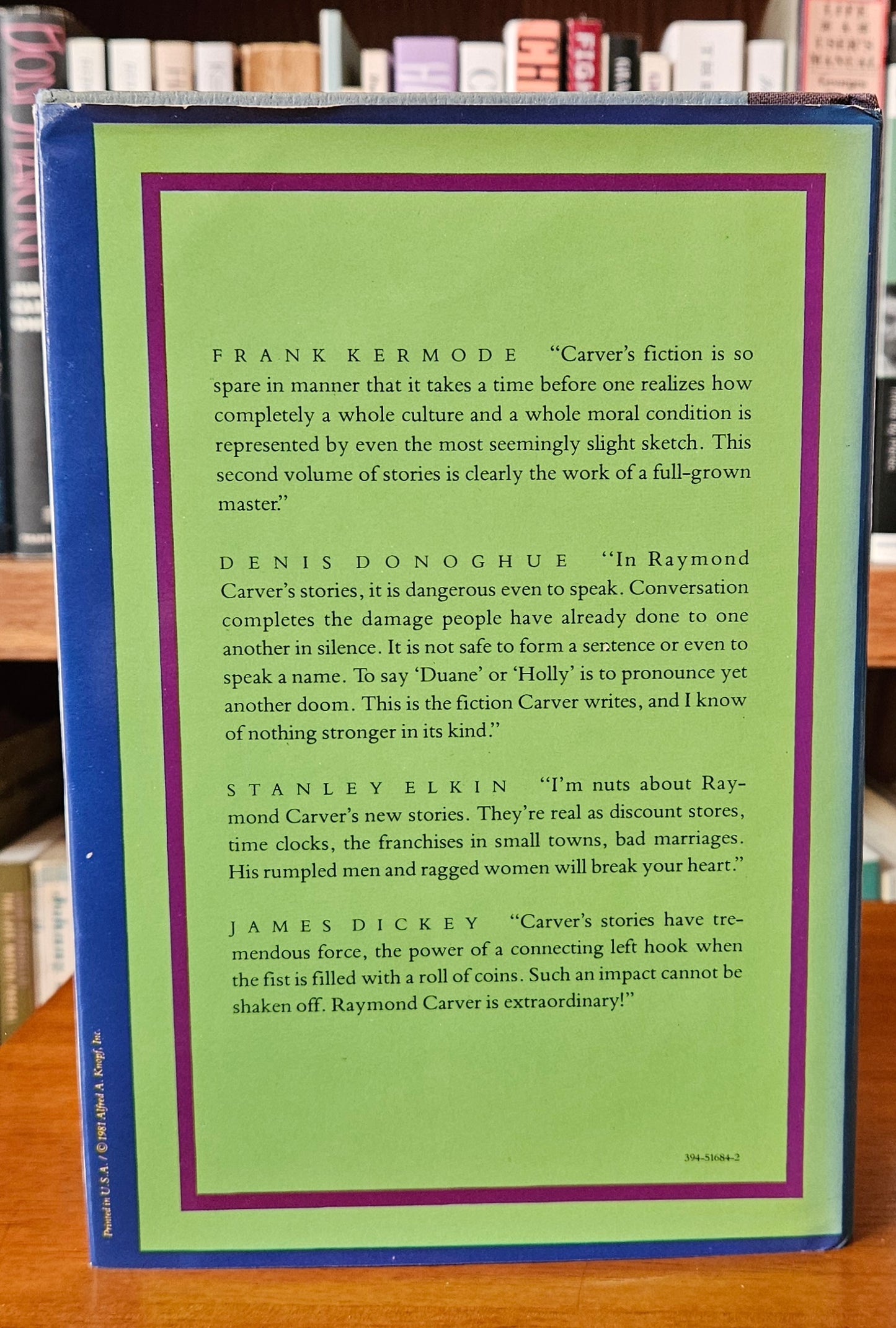 Raymond Carver - What We Talk About When We Talk About Love (signed)