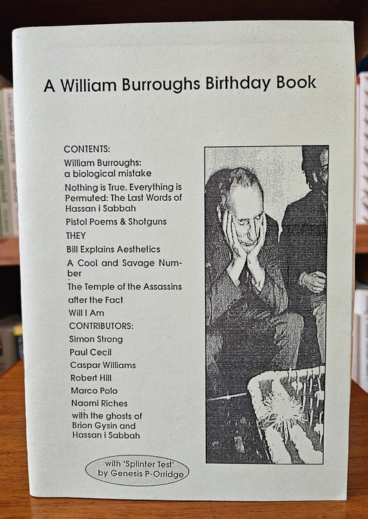 A William Burroughs Birthday Book