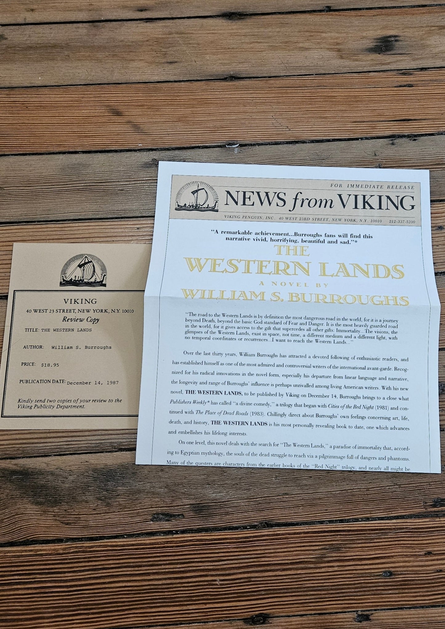 William S. Burroughs - The Western Lands