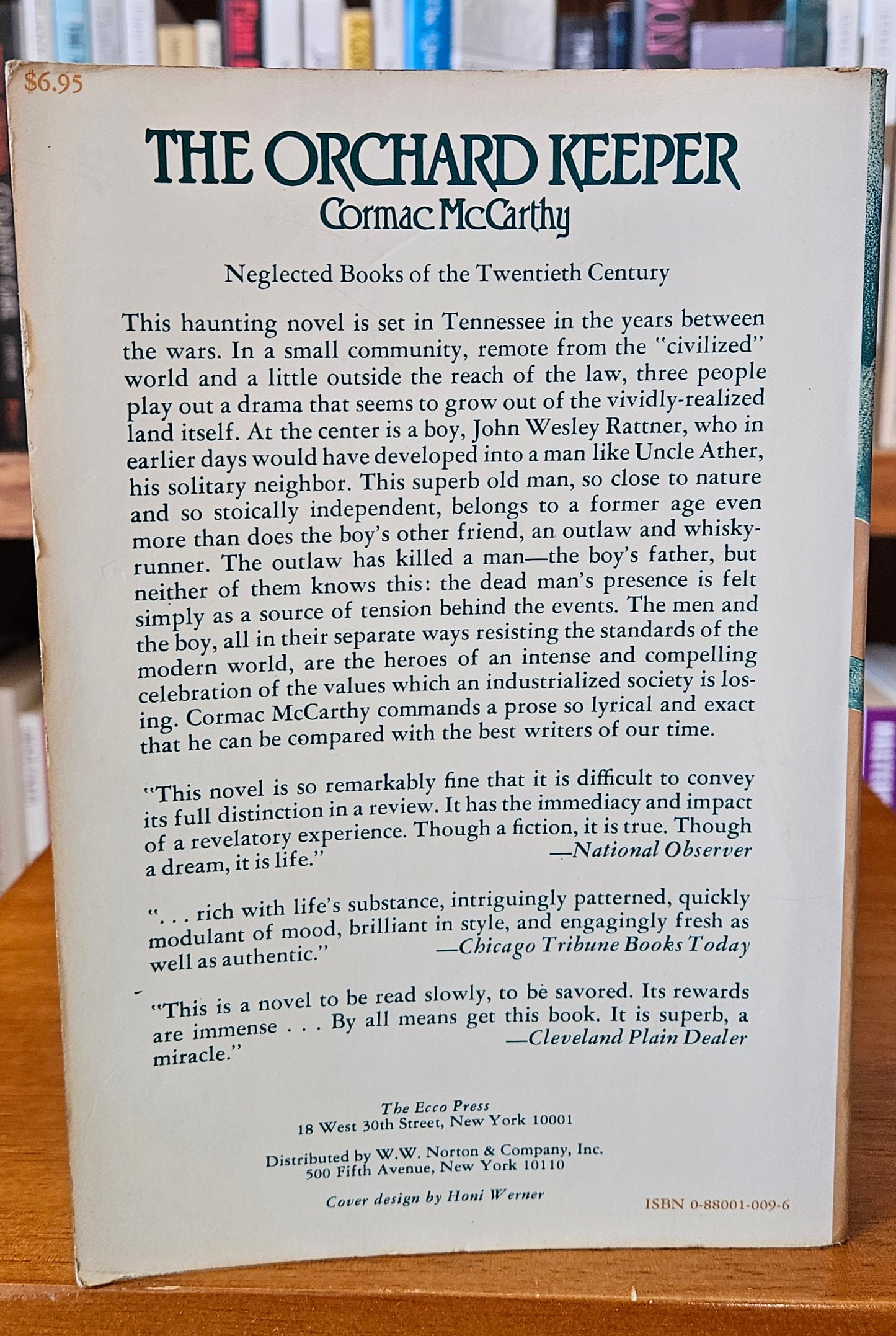 Cormac McCarthy - The Orchard Keeper