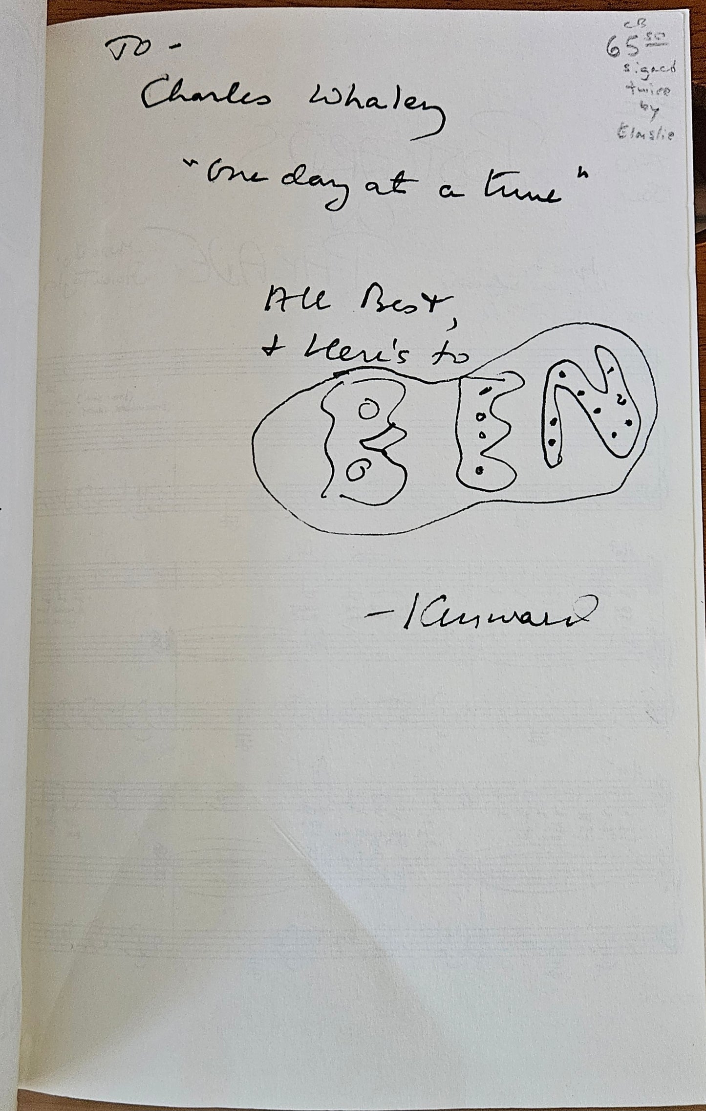 Kenward Elmslie - Postcards on Parade (signed)