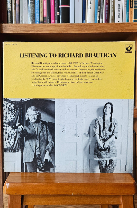 Richard Brautigan - Listening to Richard Brautigan LP