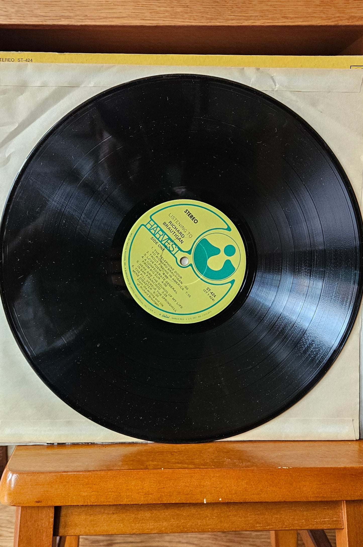 Richard Brautigan - Listening to Richard Brautigan LP