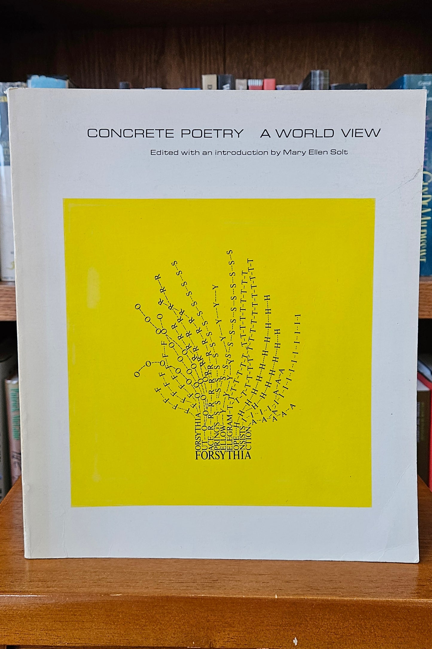 Concrete Poetry: A World View - Mary Ellen Solt (ed)