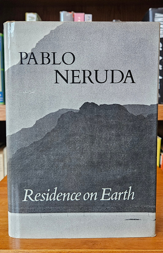 Pablo Neruda - Residence on Earth (w/ publisher letter)
