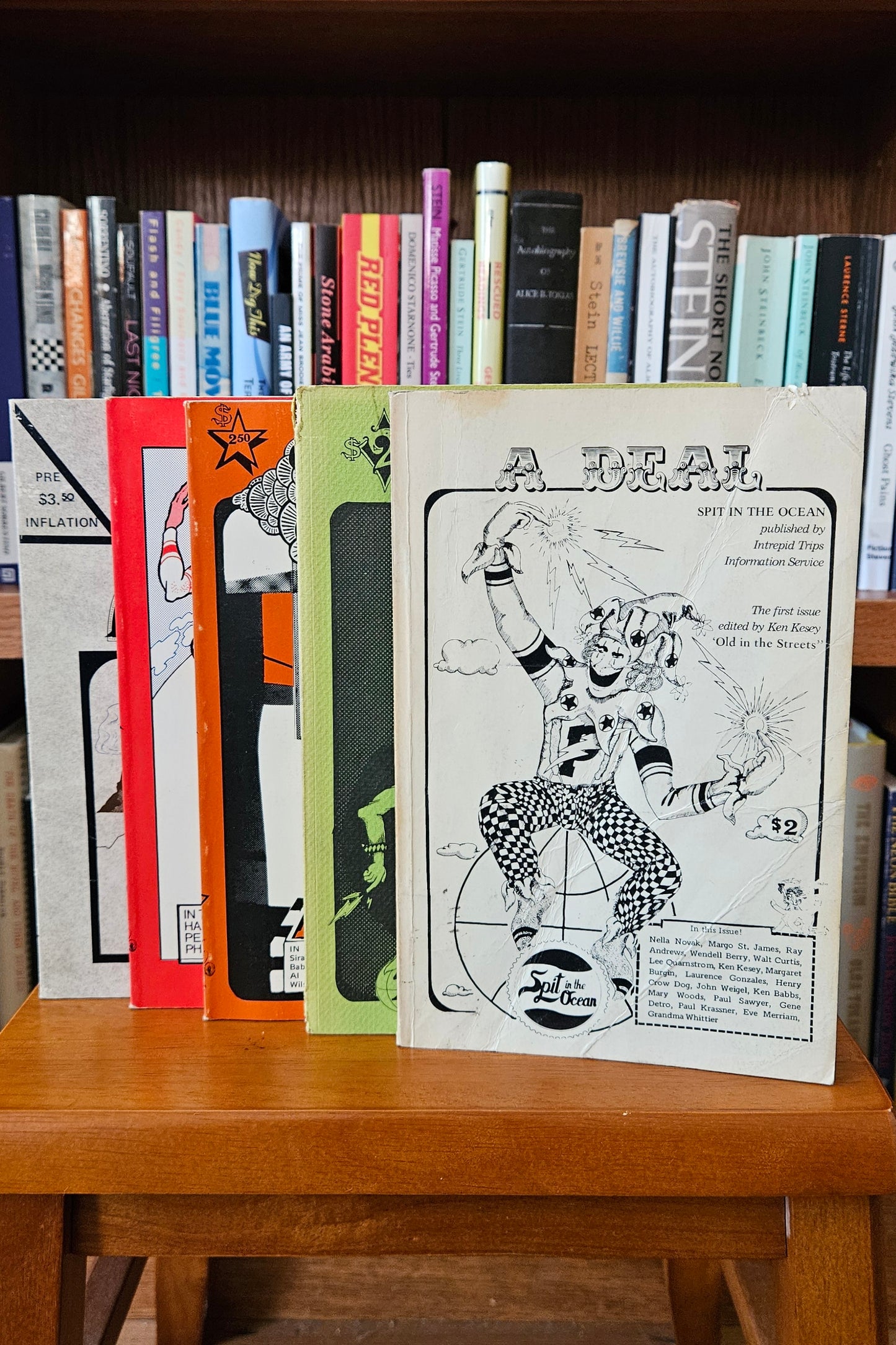 Spit in the Ocean Vol. 1-5 (signed by Kesey, Leary & Marrs)