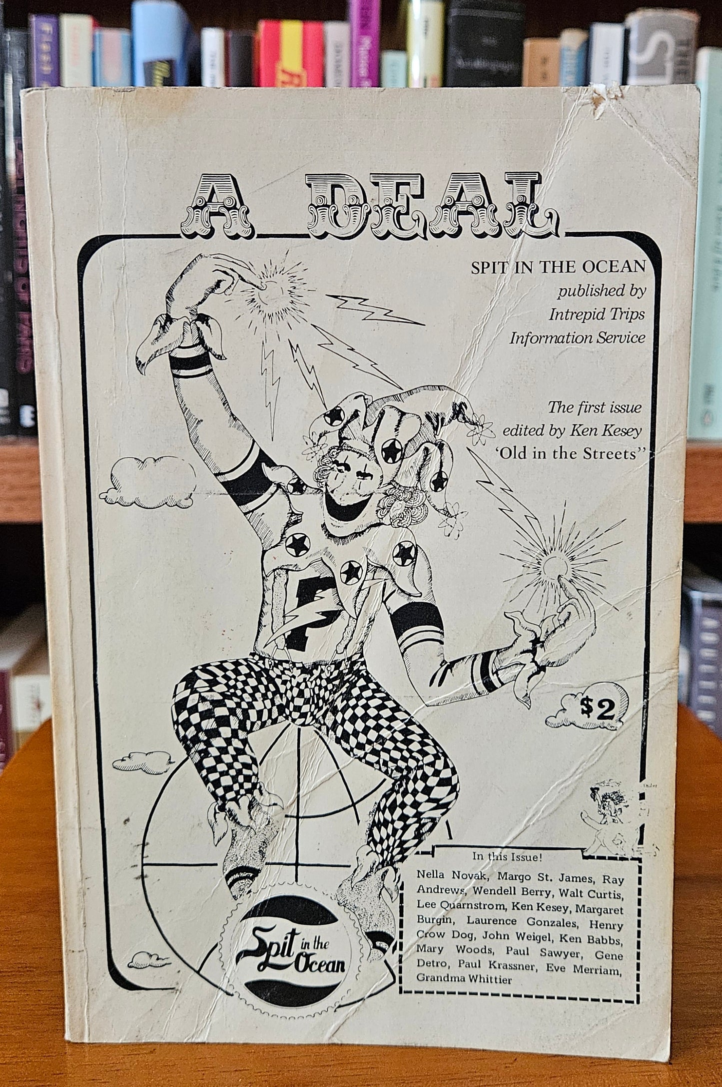 Spit in the Ocean Vol. 1-5 (signed by Kesey, Leary & Marrs)
