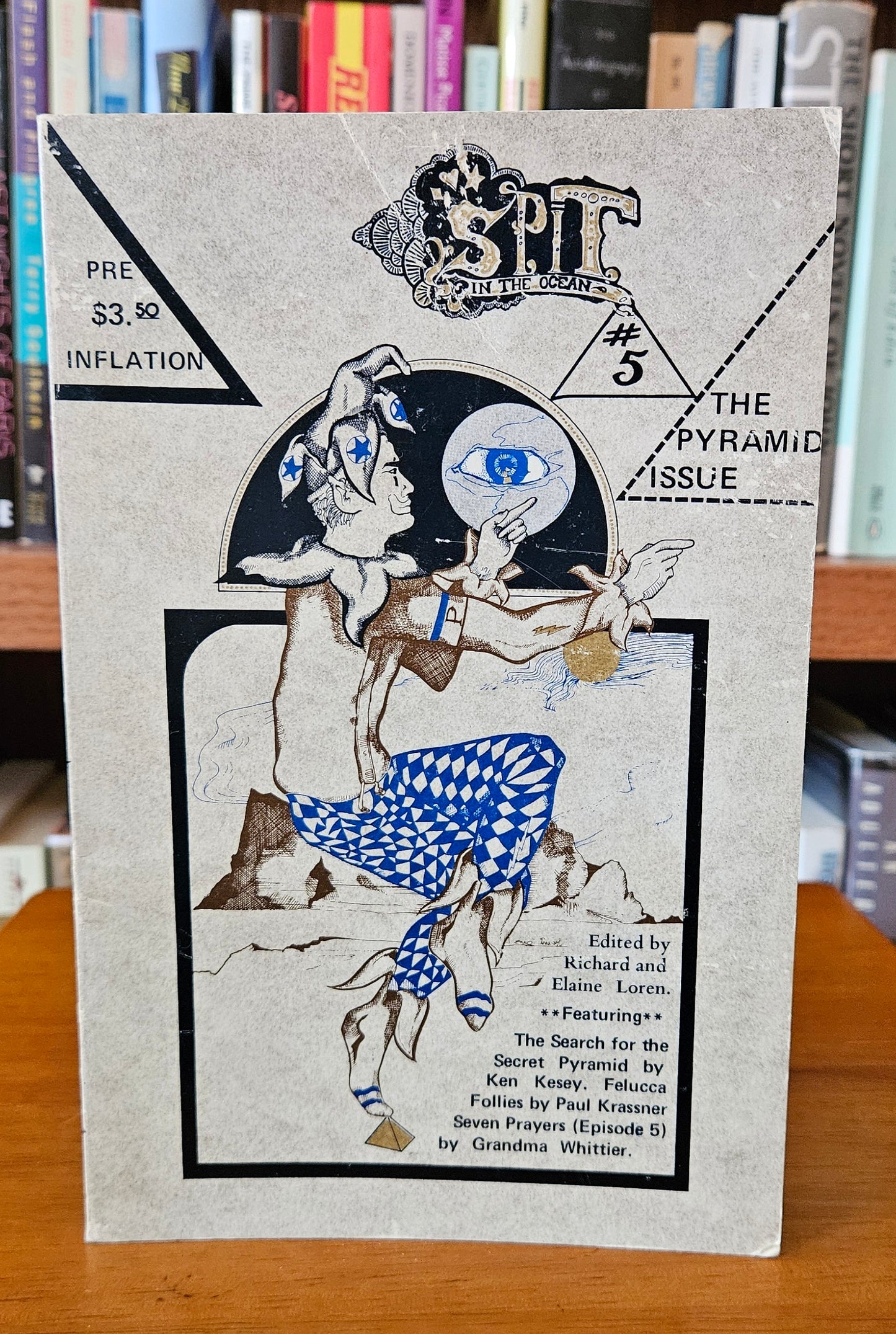 Spit in the Ocean Vol. 1-5 (signed by Kesey, Leary & Marrs)